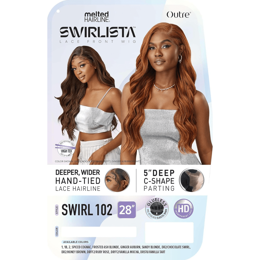 Outre Melted Hairline Lace Front Wig – Swirlista 102 - Beauty Exchange Beauty Supply