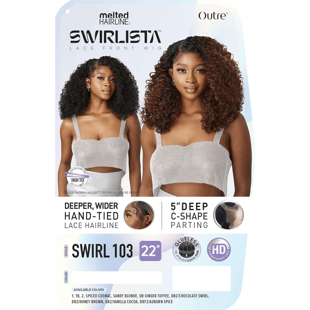 Outre Melted Hairline Lace Front Wig โ Swirlista 103 - Beauty Exchange Beauty Supply