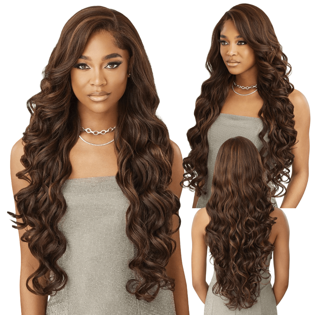 Outre Melted Hairline Swirlista HD Synthetic Lace Front Wig - Swirl 112 - Beauty Exchange Beauty Supply