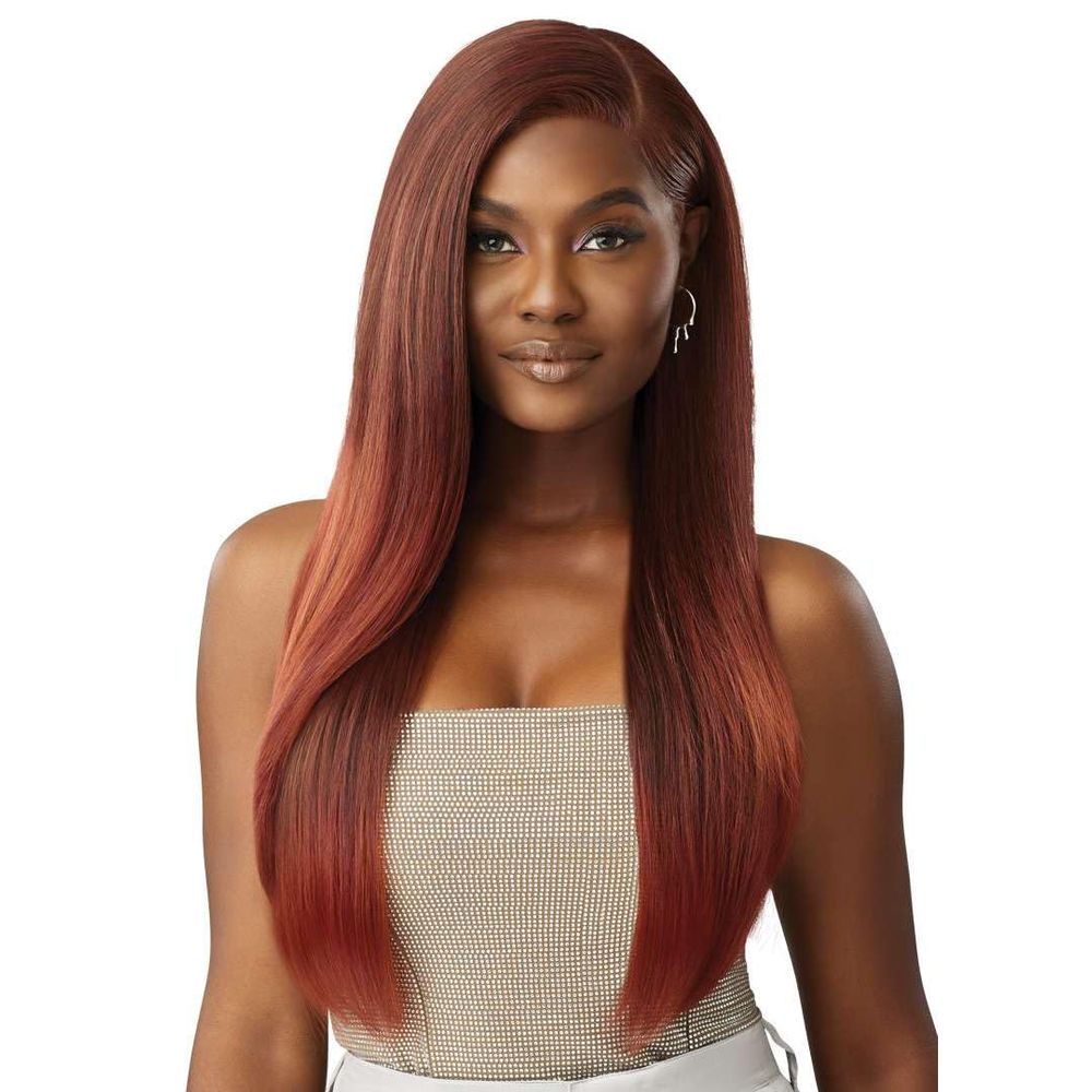 Outre Melted Hairline Swirlista Lace Front Wig – 101 | Soft Curls + Pre - Plucked HD Lace Natural & Bold Blends - Beauty Exchange Beauty Supply