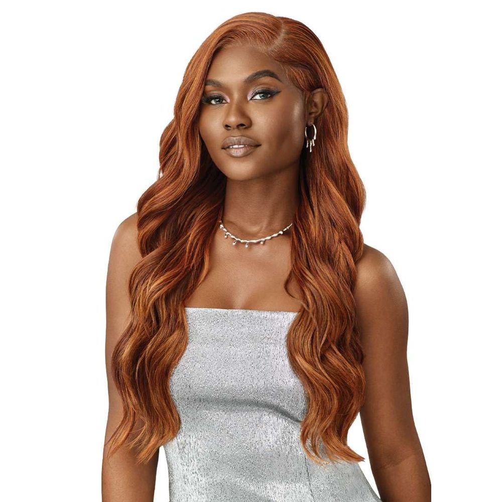 Outre Melted Hairline Swirlista Lace Front Wig – 102 | Spiral Wave Layers + Natural HD Lace Melt Glamorous Everyday Curls - Beauty Exchange Beauty Supply