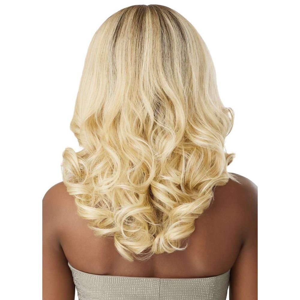 Outre Melted Hairline Swirlista Lace Front Wig – 108 | Luxe Spiral Layers + Melted HD Lace Dimensional Colors + Everyday Comfort - Beauty Exchange Beauty Supply