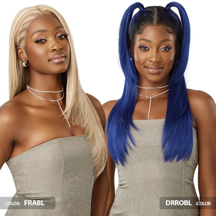 Outre Melted Hairline Swirlista Lace Front Wig – 113 | Bouncy Spiral Curls + Melted HD Lace Fantasy Colors & Everyday Shades - Beauty Exchange Beauty Supply