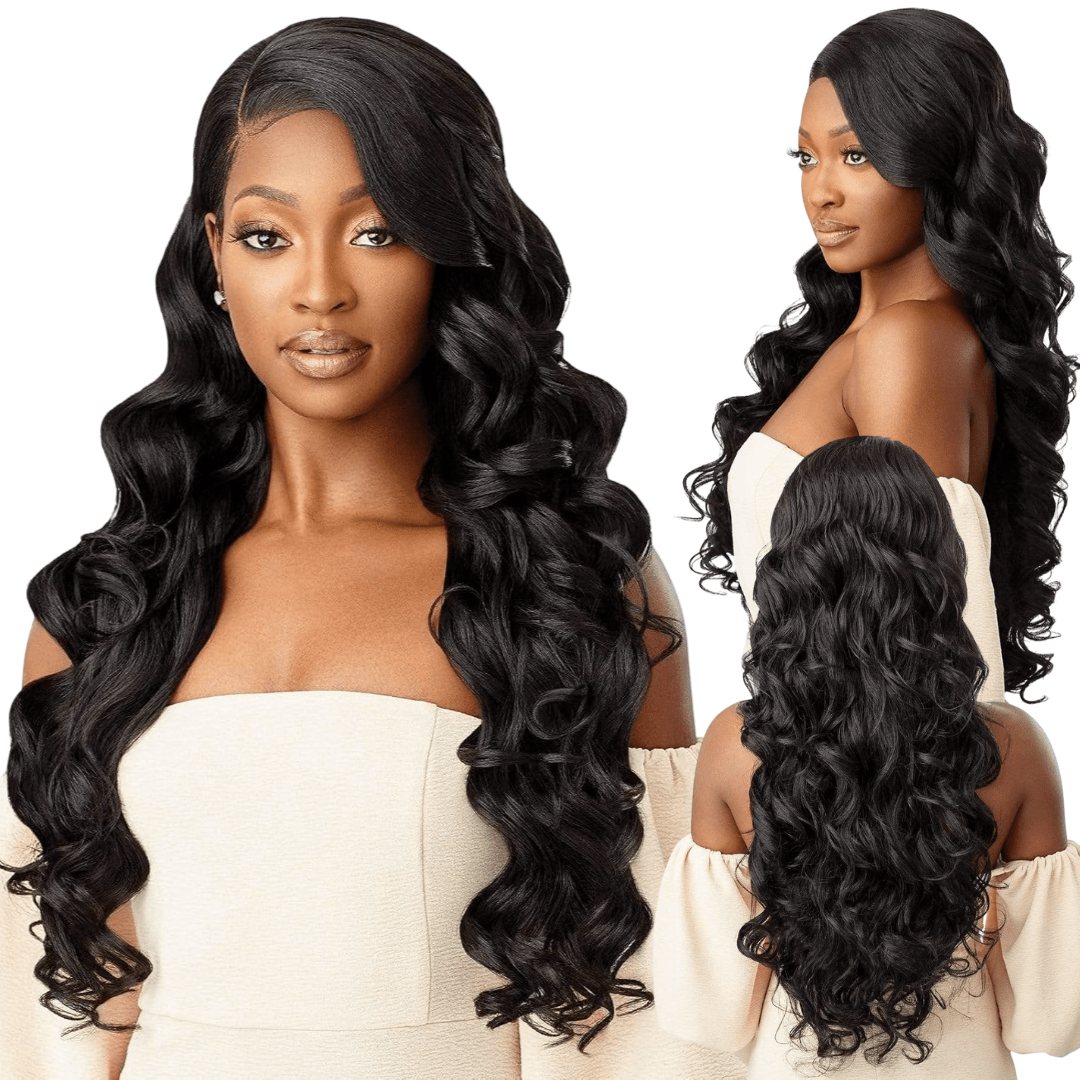 Outre Melted Hairline Synthetic HD Lace Front Wig - Chandell Outre Melted Hairline Synthetic HD Lace Front Wig - Chandell
