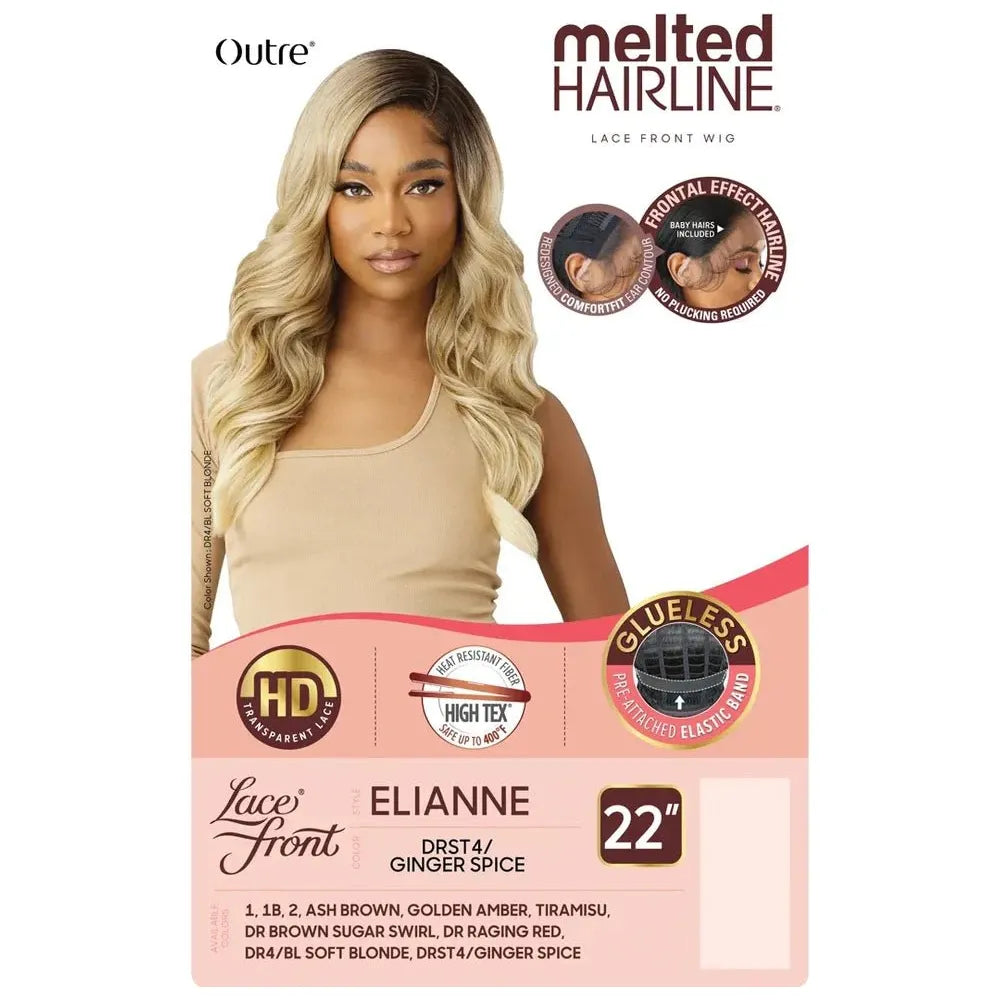 Outre Melted Hairline Synthetic HD Lace Front Wig - Elianne - Beauty Exchange Beauty Supply