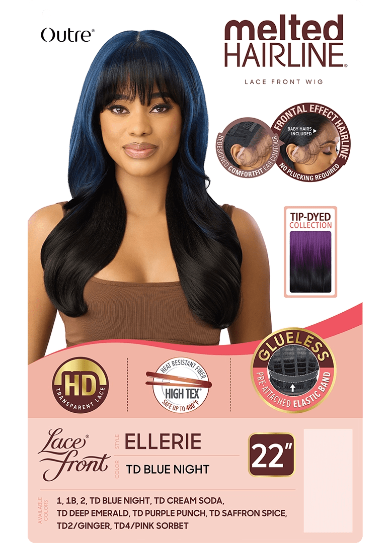 Outre Melted Hairline Synthetic HD Lace Front Wig - Ellerie - Beauty Exchange Beauty Supply