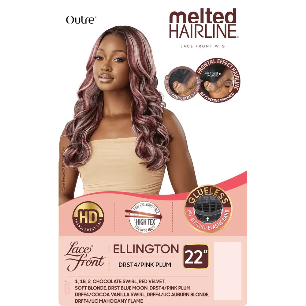 Outre Melted Hairline Synthetic HD Lace Front Wig - Ellington - Beauty Exchange Beauty Supply
