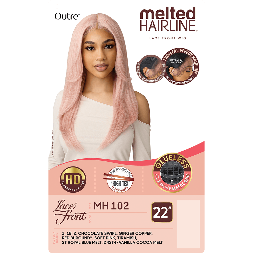 Outre Melted Hairline Synthetic HD Lace Front Wig - MH 102 - Beauty Exchange Beauty Supply