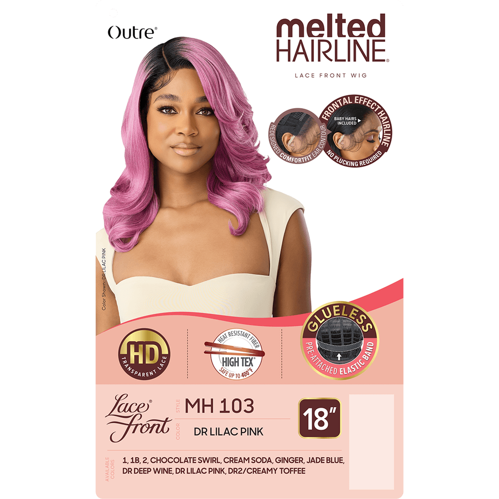 Outre Melted Hairline Synthetic HD Lace Front Wig - MH 103 - Beauty Exchange Beauty Supply