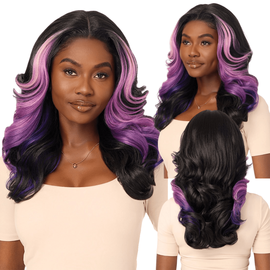 Outre Melted Hairline Synthetic HD Lace Front Wig – MH 125 display picture 3