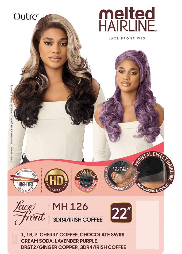 Outre Melted Hairline Synthetic HD Lace Front Wig - MH 126 - Beauty Exchange Beauty Supply