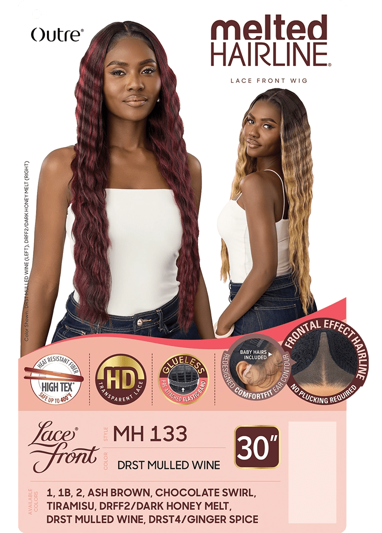 Outre Melted Hairline Synthetic HD Lace Front Wig - MH 133 - Beauty Exchange Beauty Supply