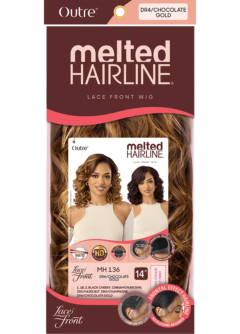 Outre Melted Hairline Synthetic HD Lace Front Wig - MH 136 - Beauty Exchange Beauty Supply