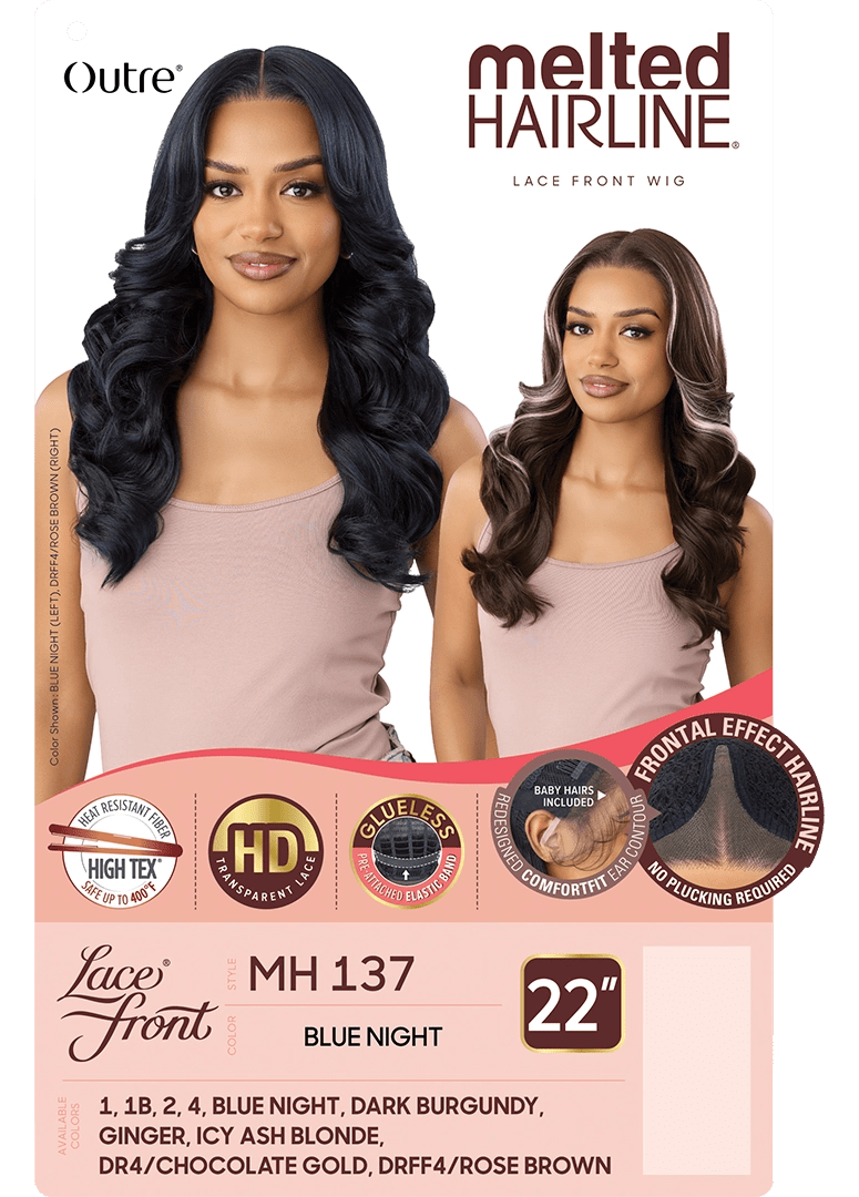 Outre Melted Hairline Synthetic HD Lace Front Wig - MH 137 - Beauty Exchange Beauty Supply