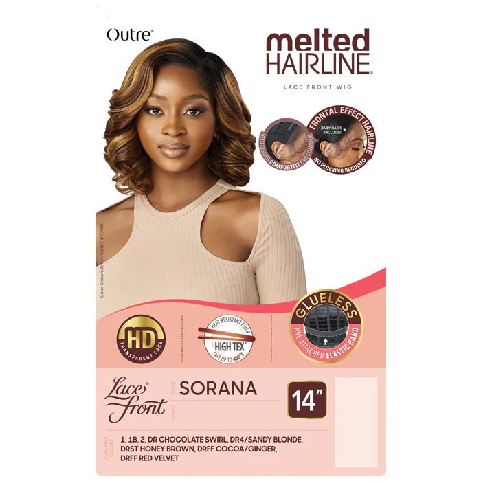Outre Melted Hairline Synthetic HD Lace Front Wig - Sorana - Beauty Exchange Beauty Supply