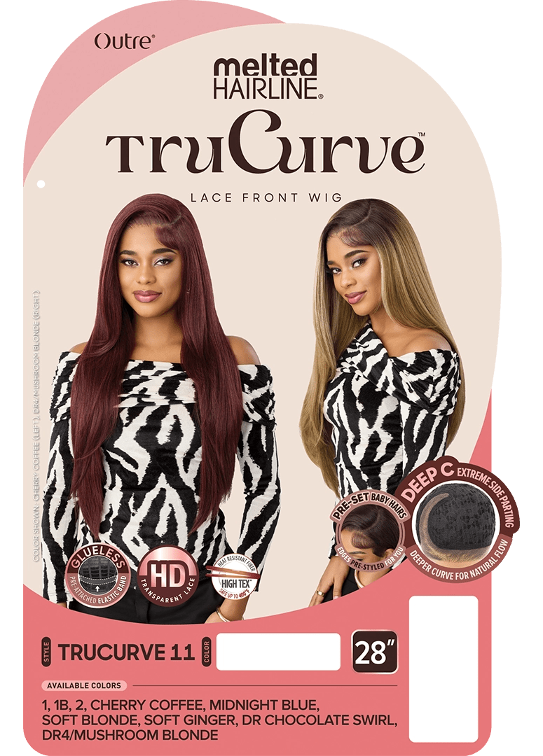 Outre Melted Hairline TruCurve HD Lace Frontal Wig – TruCurve 11 - Beauty Exchange Beauty Supply