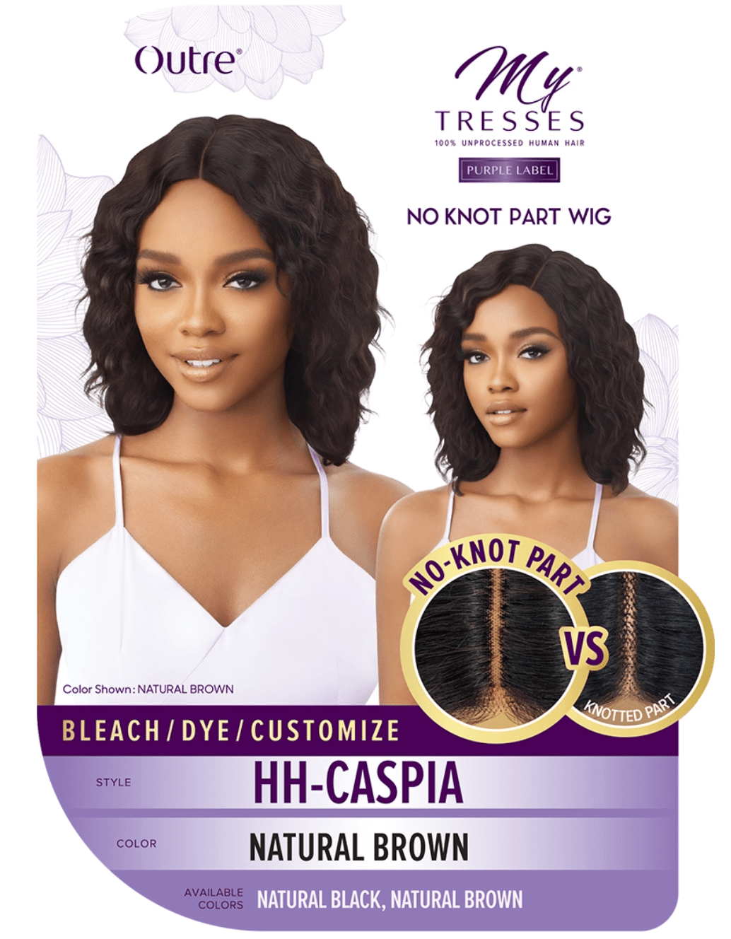 Outre My Tresses 100% Human Hair Wig – HH - Caspia - Beauty Exchange Beauty Supply