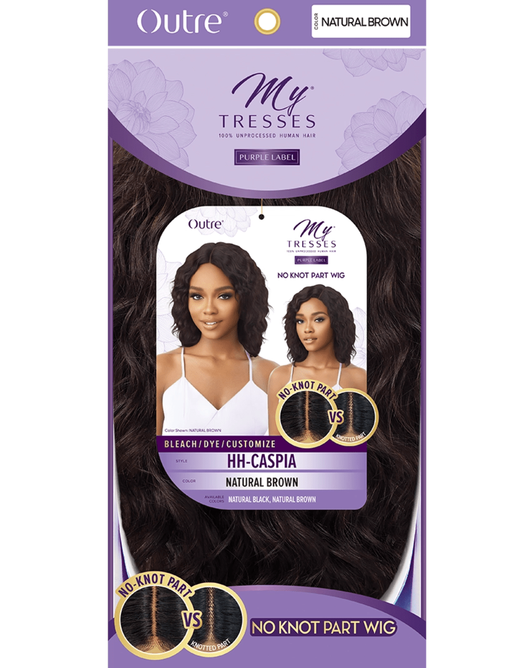 Outre My Tresses 100% Human Hair Wig – HH - Caspia - Beauty Exchange Beauty Supply