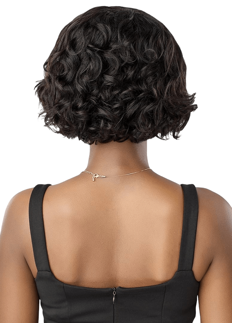 Outre MyTresses Black Label 13x5 Lace Frontal Wig 100% Unprocessed Human Hair - HH-Body Curl Bob - Beauty Exchange Beauty Supply