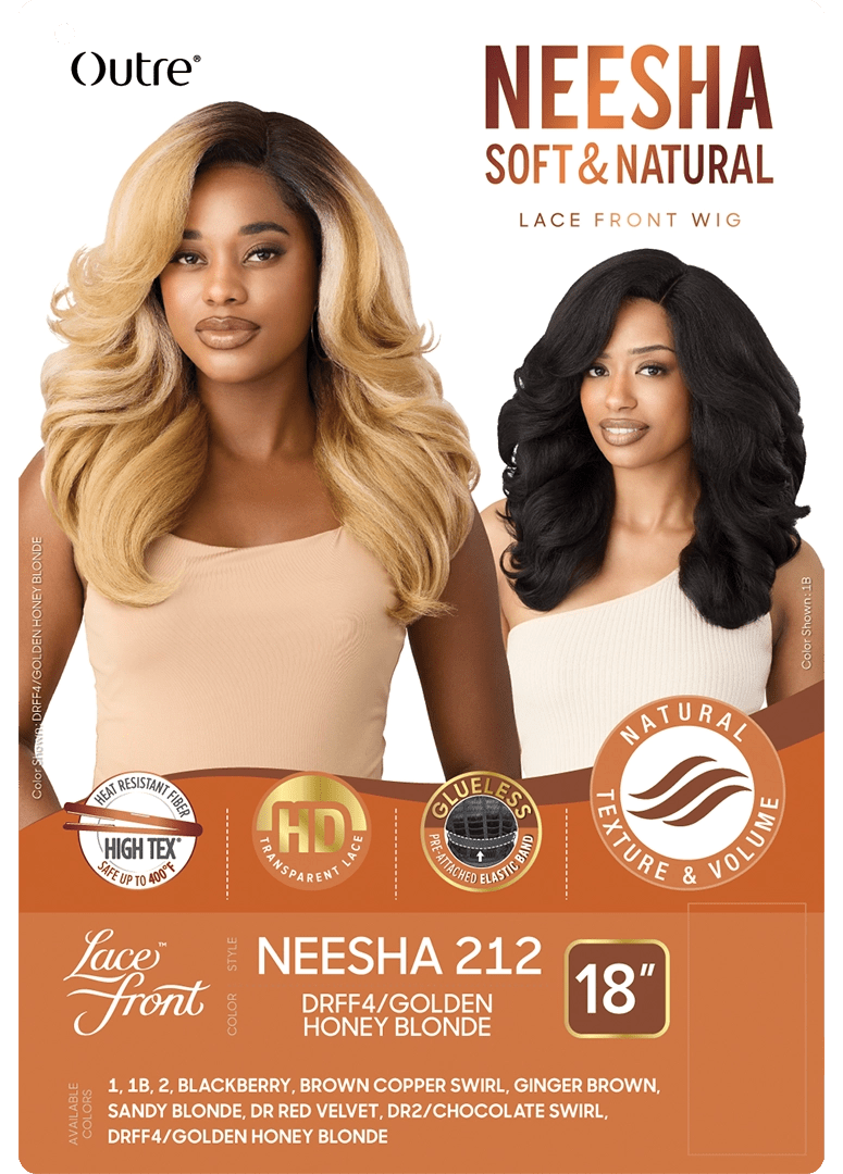 Outre Neesha Soft & Natural Lace Front Wig - Neesha 212 - Beauty Exchange Beauty Supply