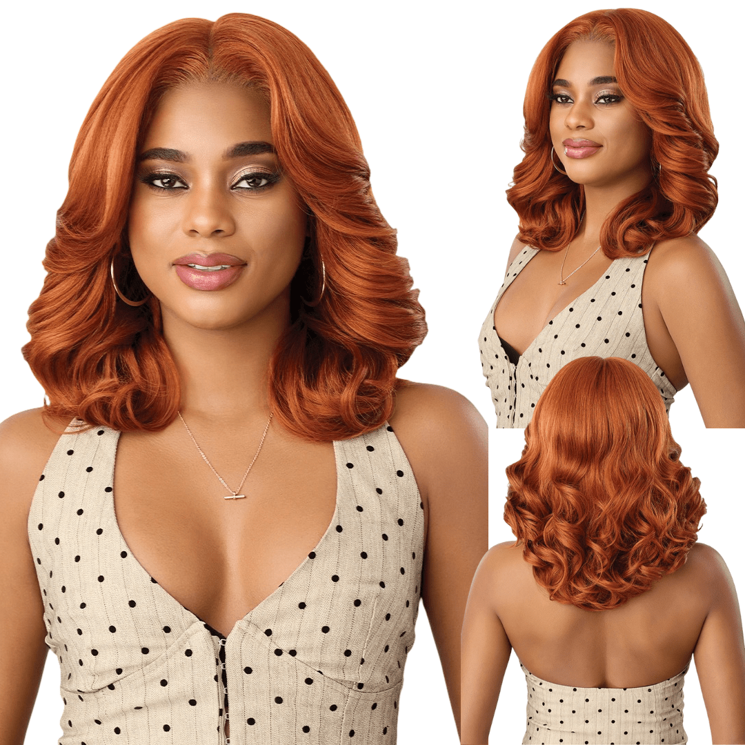Outre NueBlend Perfect Hairline 13x6 Lace Frontal Wig – HHB Body Wave 14” - Beauty Exchange Beauty Supply