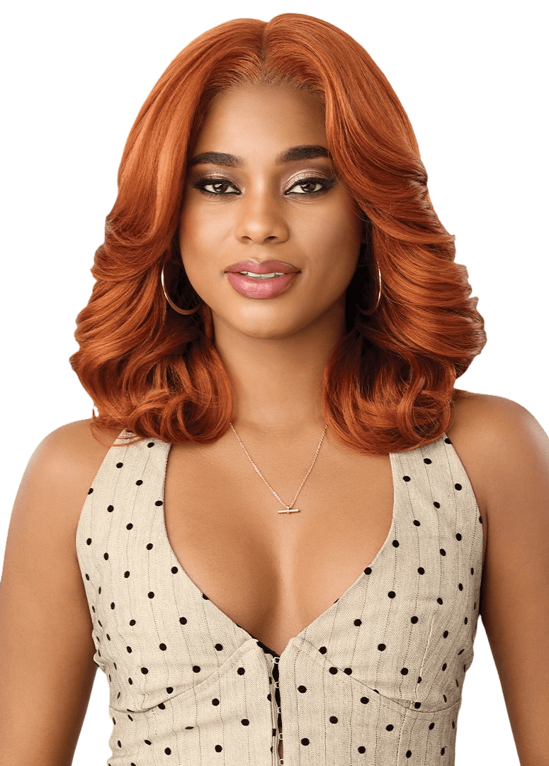 Outre NueBlend Perfect Hairline 13x6 Lace Frontal Wig – HHB Body Wave 14” - Beauty Exchange Beauty Supply