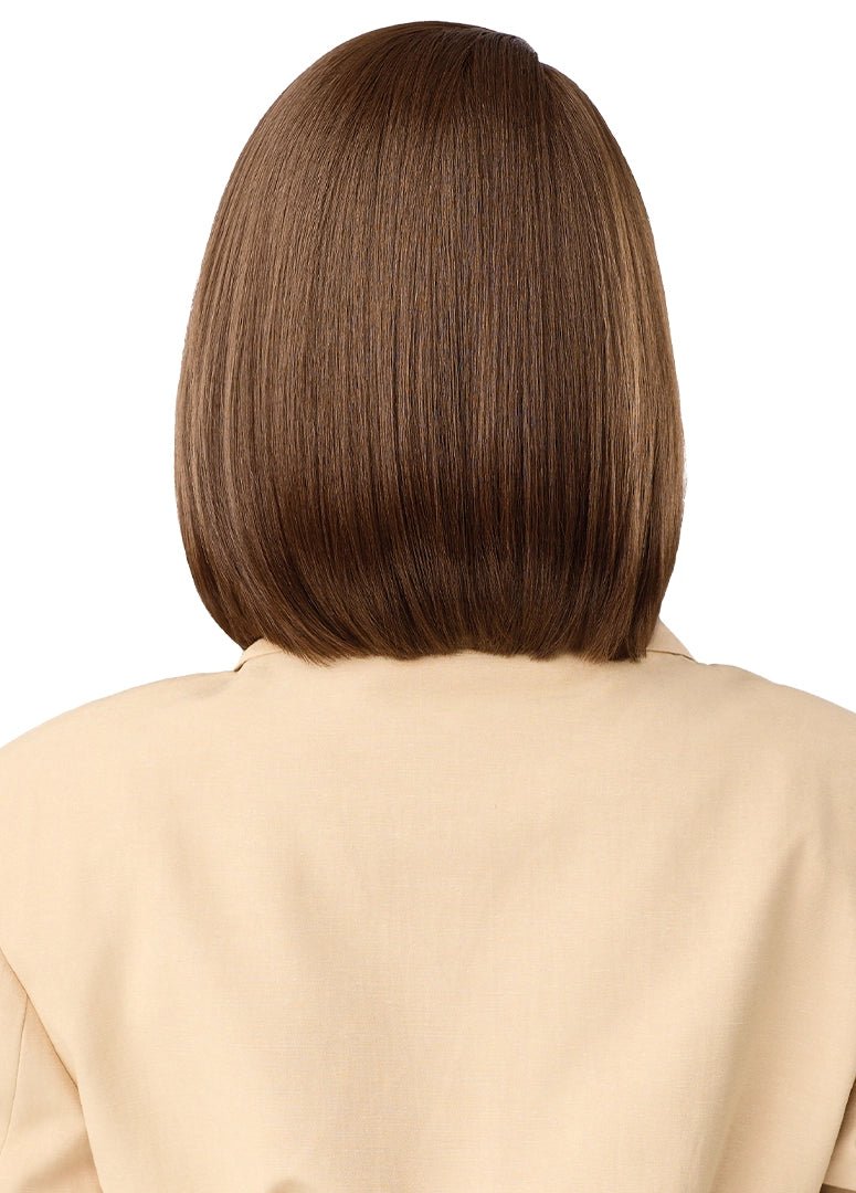 Outre NueBlend Perfect Hairline 13x6 Lace Frontal Wig – HHB Straight Bob 12” - Beauty Exchange Beauty Supply