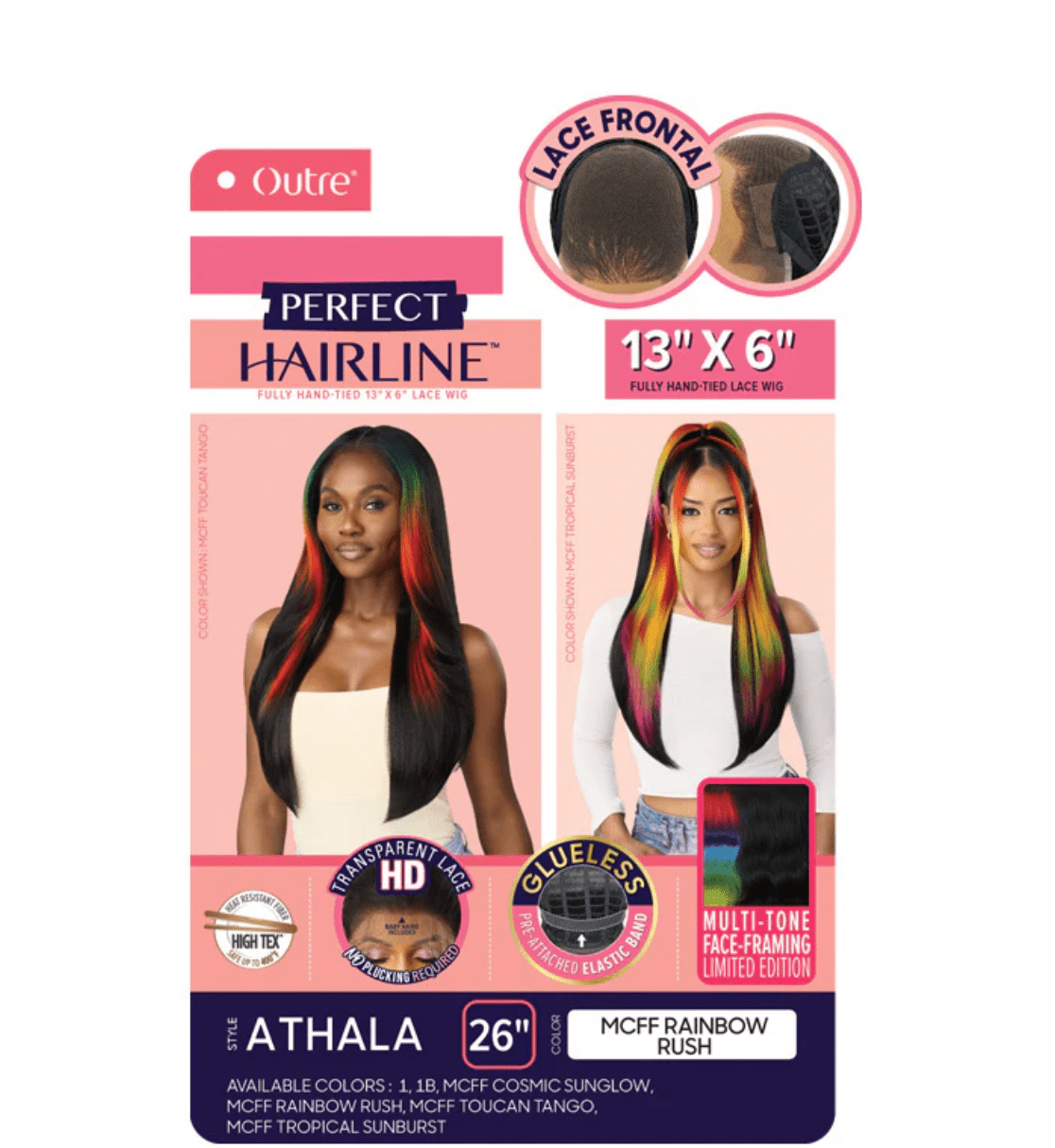 Outre Perfect Hairline 13x6 HD Lace Front Wig - Athala - Beauty Exchange Beauty Supply