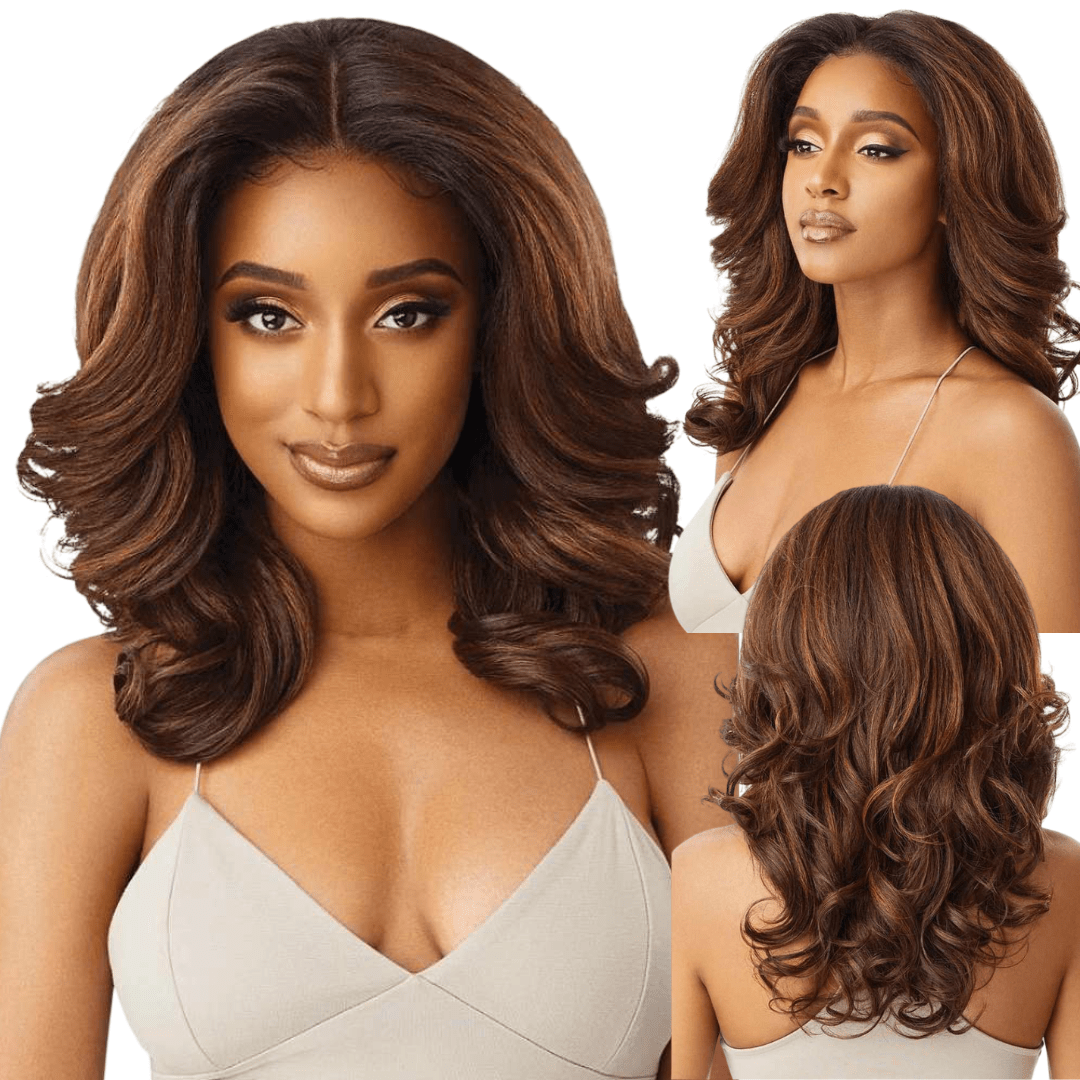 Outre Hairline 13x6 HD Synthetic Lace Front Wig-Julianne Outre Hairline 13x6 HD Synthetic Lace Front Wig-Julianne