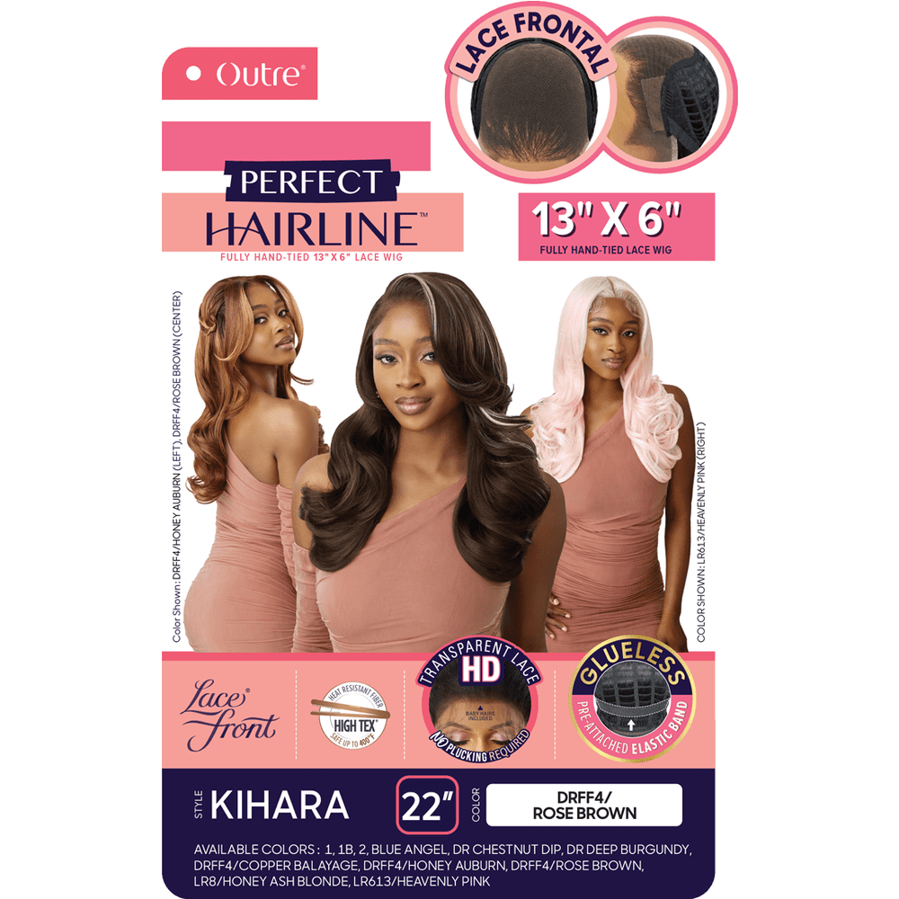 Outre Perfect Hairline 13x6 Synthetic HD Lace Front Wig - Kihara - Beauty Exchange Beauty Supply