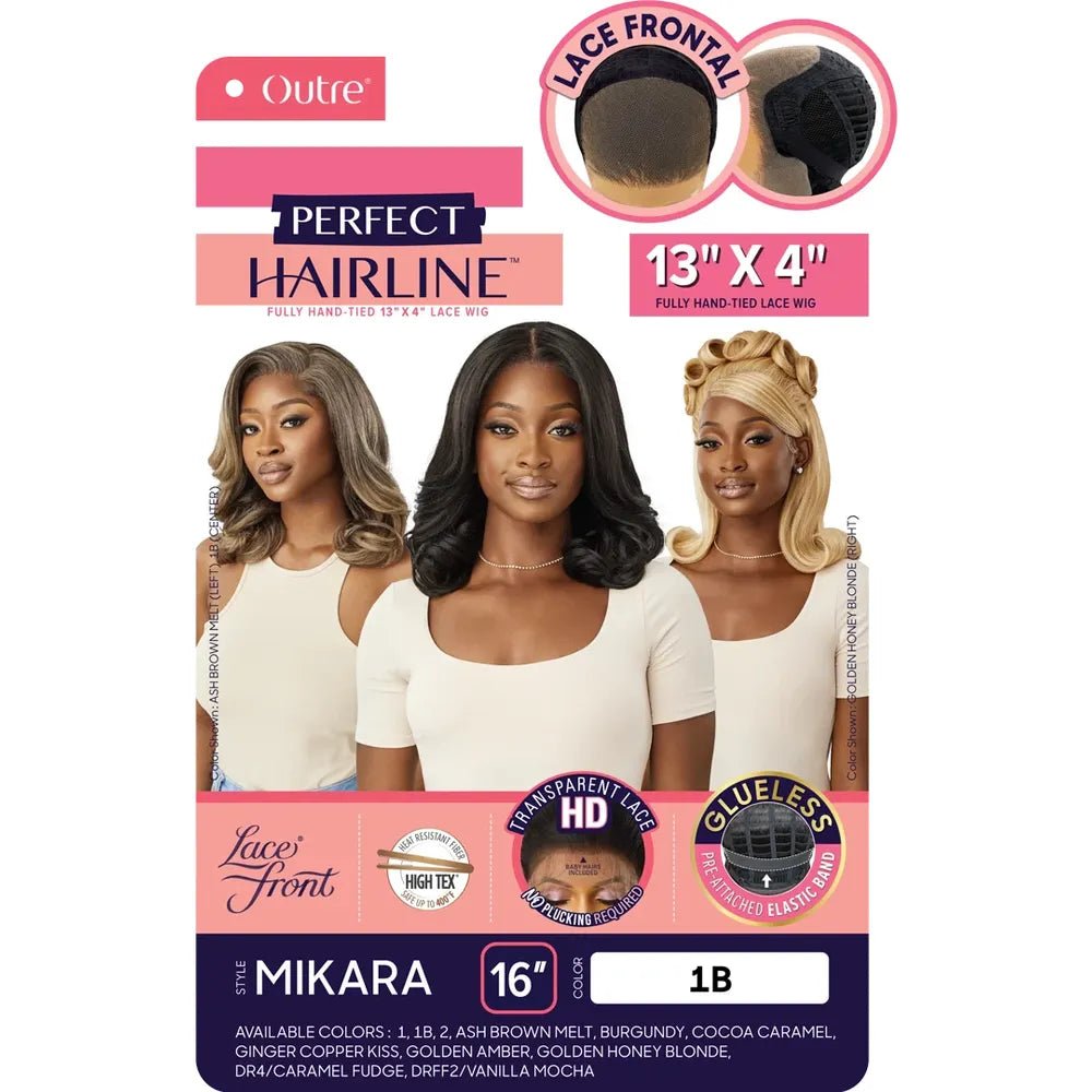 Outre Perfect Hairline 13x6 Synthetic HD Lace Front Wig - Mikara - Beauty Exchange Beauty Supply
