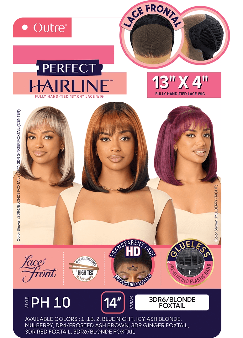 Outre Perfect Hairline Lace Front 13x4 Wig – PH 10 - Beauty Exchange Beauty Supply
