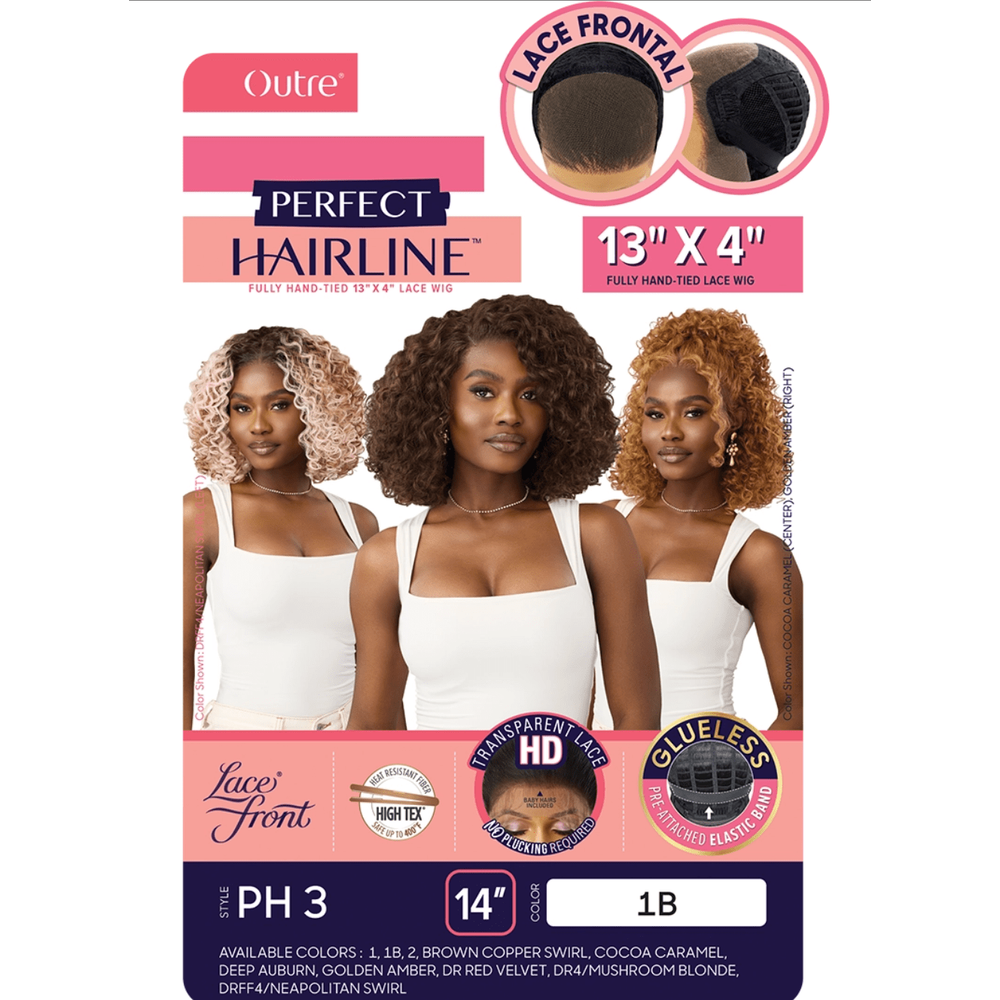 Outre Perfect Hairline Lace Front 13x4 Wig – PH 3 - Beauty Exchange Beauty Supply