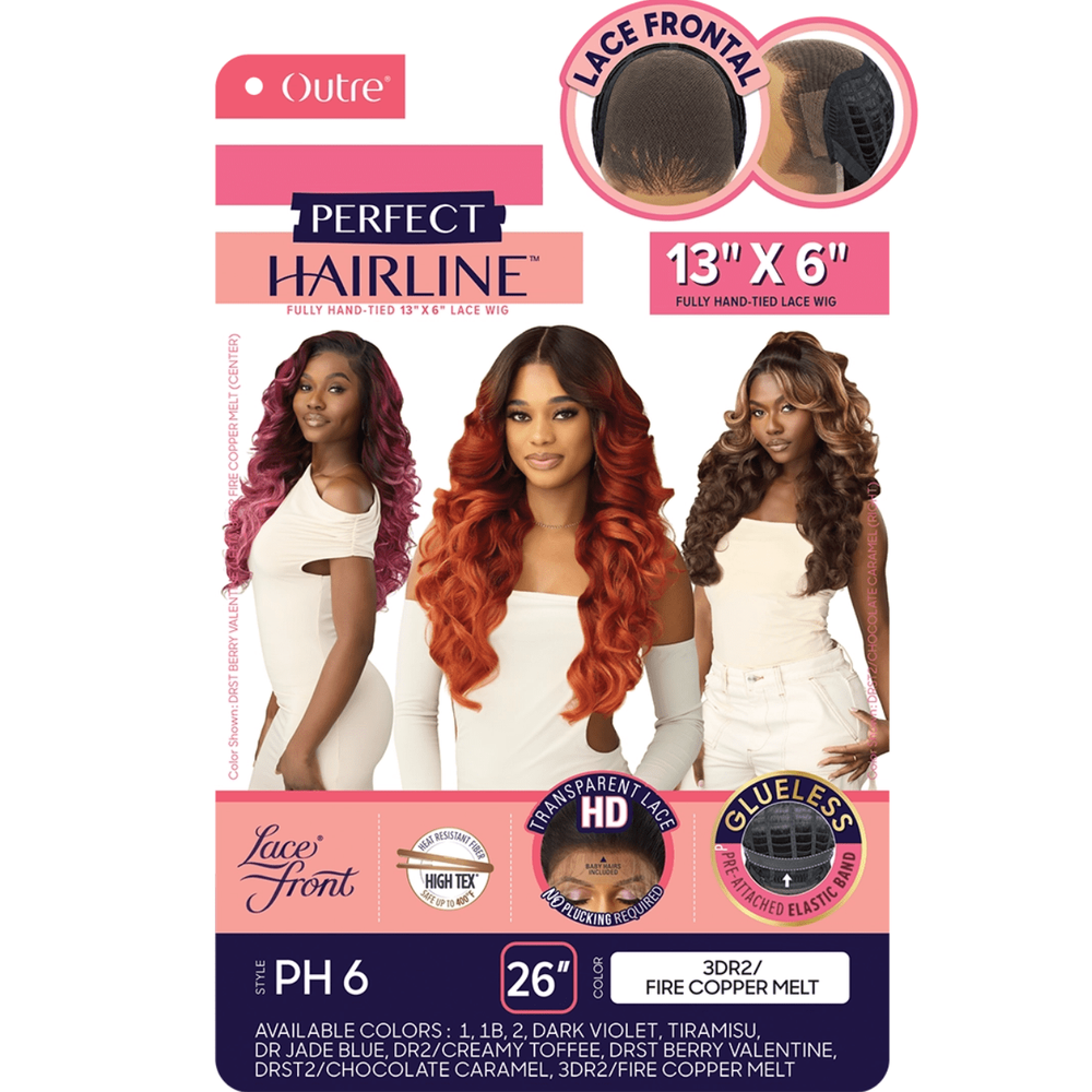 Outre Perfect Hairline Lace Front 13x4 Wig – PH 6 - Beauty Exchange Beauty Supply