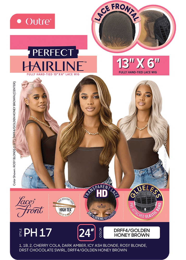 Outre Perfect Hairline Lace Front 13x6 Wig โ PH 17 - Beauty Exchange Beauty Supply
