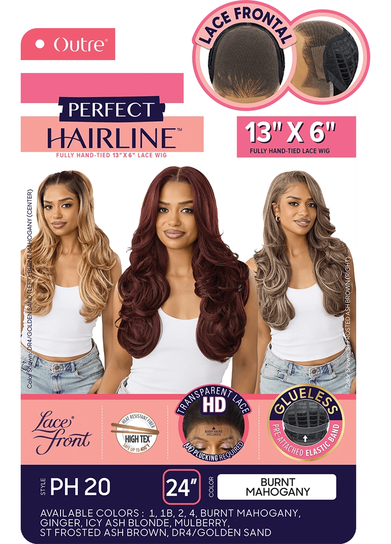 Outre Perfect Hairline Lace Front 13x6 Wig โ PH 20 - Beauty Exchange Beauty Supply