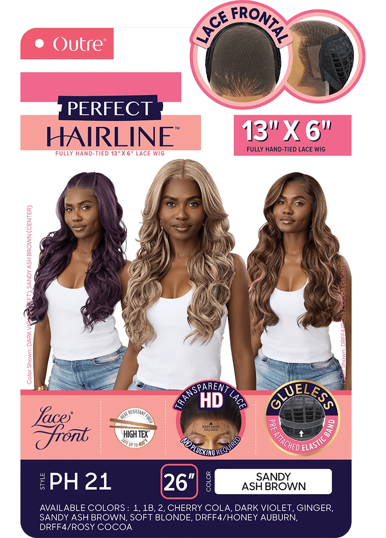 Outre Perfect Hairline Lace Front 13x6 Wig – PH 21 - Beauty Exchange Beauty Supply