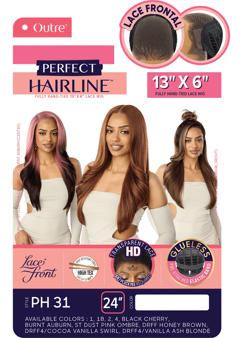 Outre Perfect Hairline Lace Front 13x6 Wig – PH 31 - Beauty Exchange Beauty Supply