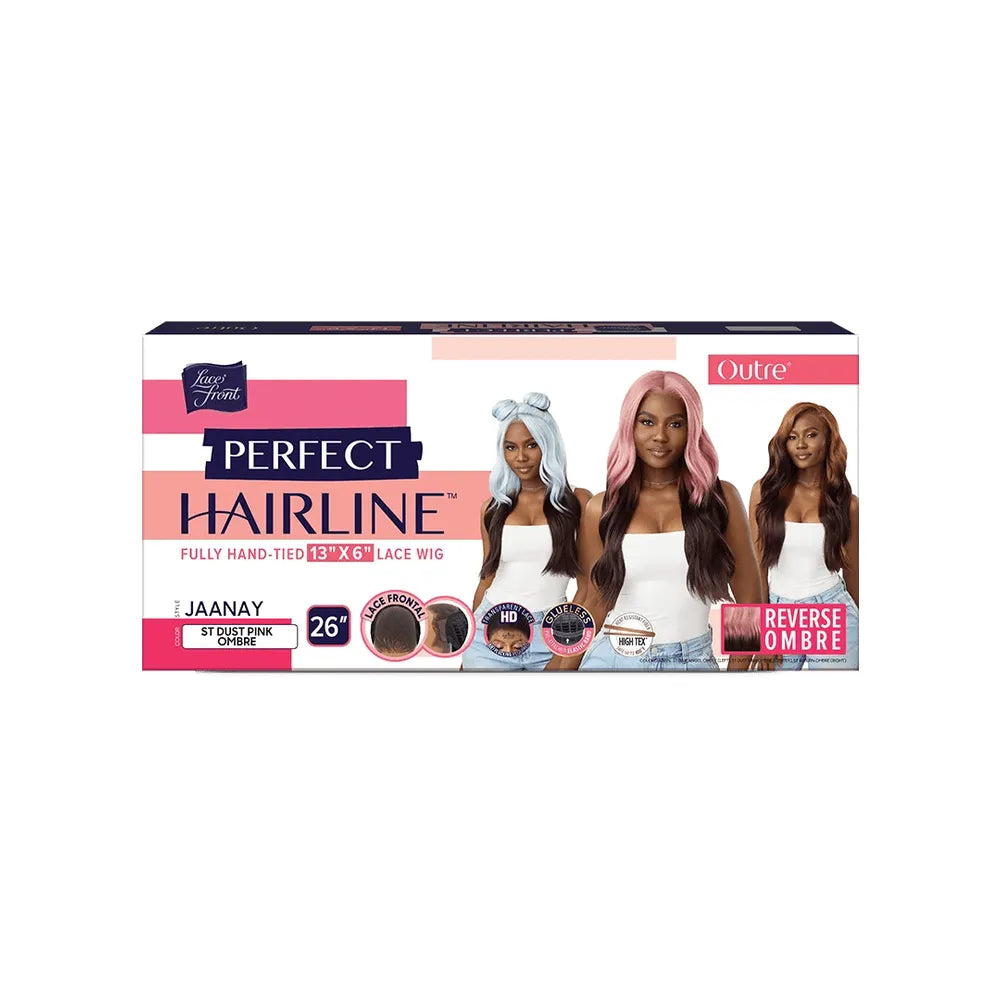 Outre Perfect Hairline Lace Front Wig – Jaanay 26” | HD Lace + Pre - Plucked Hairline - Beauty Exchange Beauty Supply