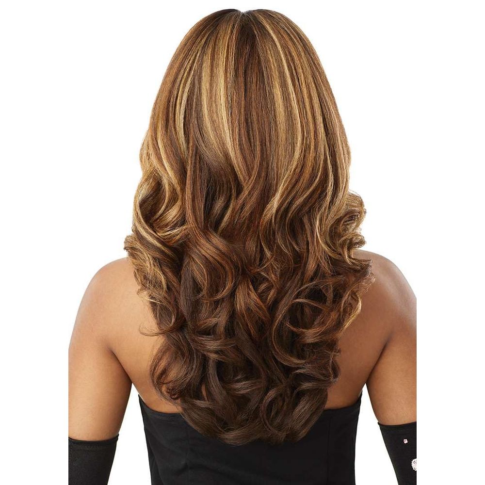 Outre Perfect Hairline Peak 704 – Sleek Layers & Natural HD Lace | 14” - Beauty Exchange Beauty Supply