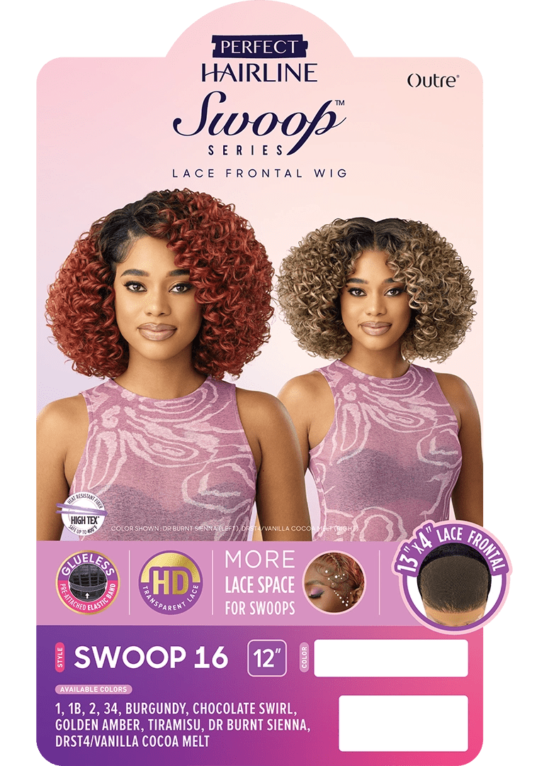 Outre Perfect Hairline Swoop Glueless 13x4 HD Lace Front Wig - Swoop 16 - Beauty Exchange Beauty Supply