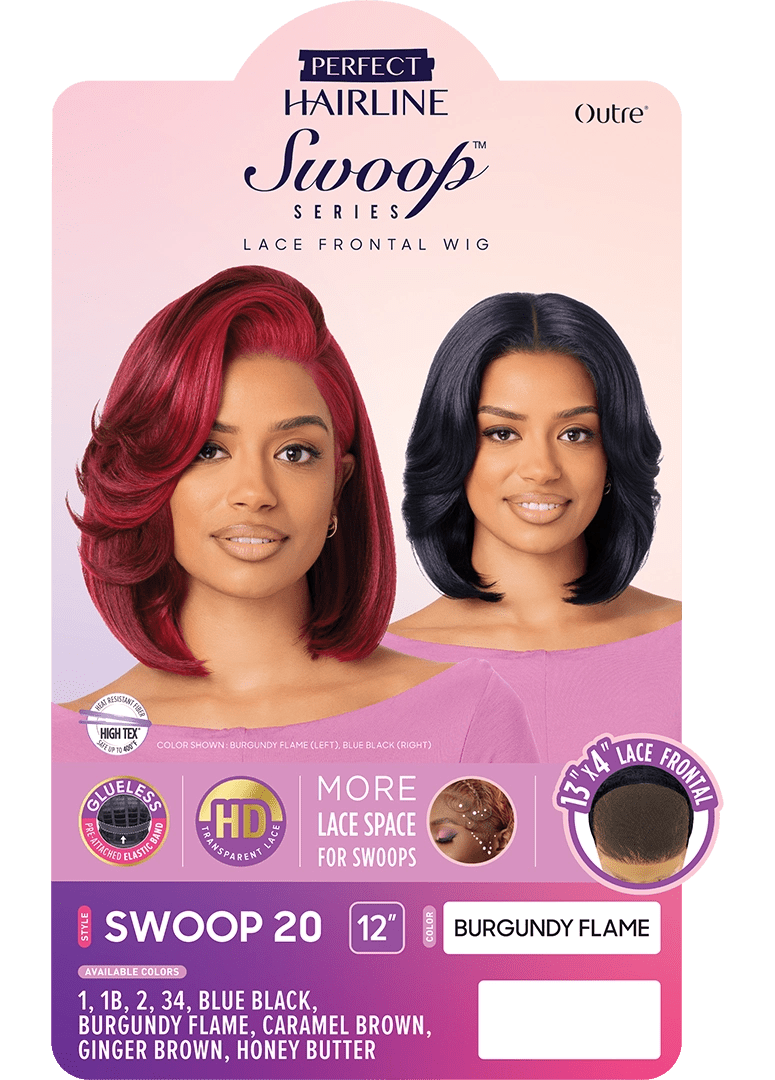 Outre Perfect Hairline Swoop Glueless 13x4 HD Lace Front Wig - Swoop 20 - Beauty Exchange Beauty Supply