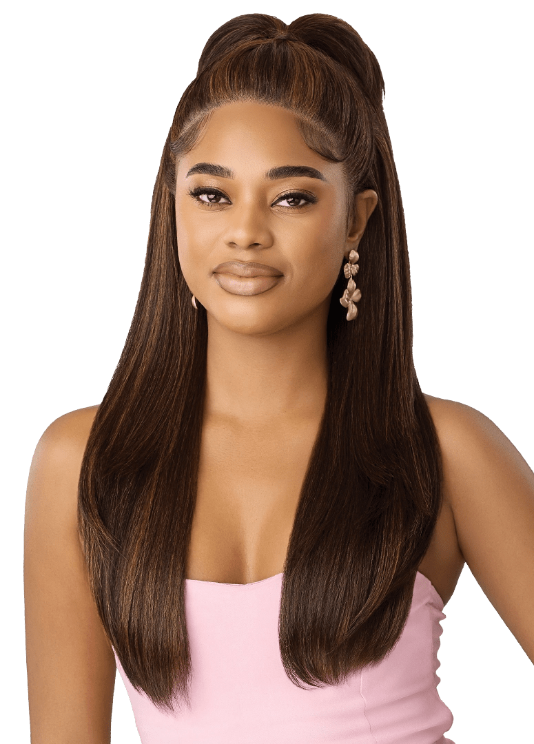 Outre Perfect Hairline Swoop Glueless 13x4 HD Lace Front Wig - Swoop 25 - Beauty Exchange Beauty Supply