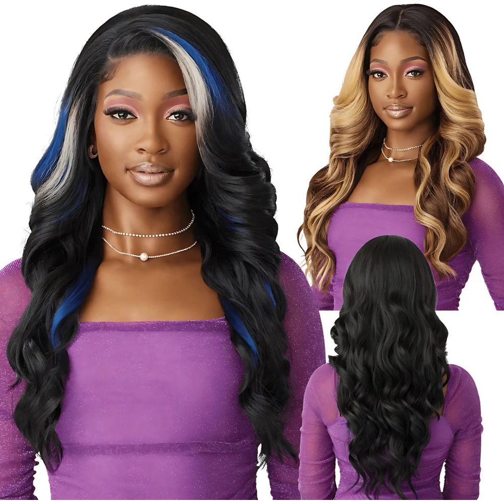 Outre Perfect Hairline Swoop Series 13x4 Synthetic HD Lace Front Wig - Swoop 8 - Beauty Exchange Beauty Supply