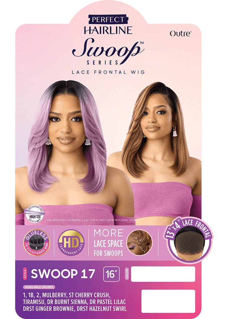 Outre Perfect Hairline Swoop Series HD Lace Front Wig - SWOOP 17 - Beauty Exchange Beauty Supply