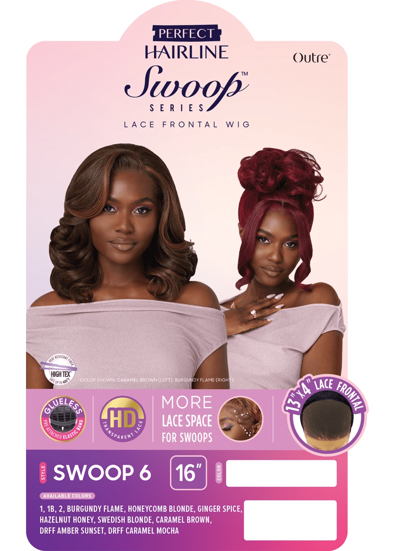 Outre Perfect Hairline Swoop Series HD Lace Front Wig - SWOOP 6 - Beauty Exchange Beauty Supply