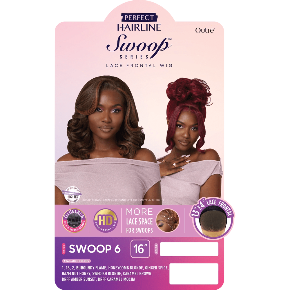 Outre Perfect Hairline Swoop Series HD Lace Front Wig - SWOOP 6 - Beauty Exchange Beauty Supply