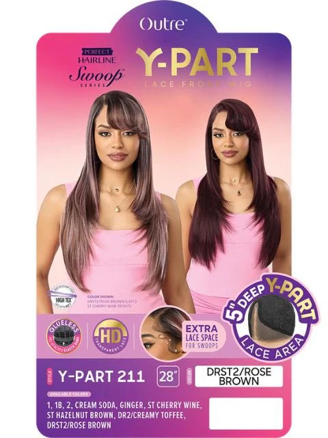 Outre Perfect Hairline Swoop Series Y - Part Lace Front Wig – 211 - Beauty Exchange Beauty Supply