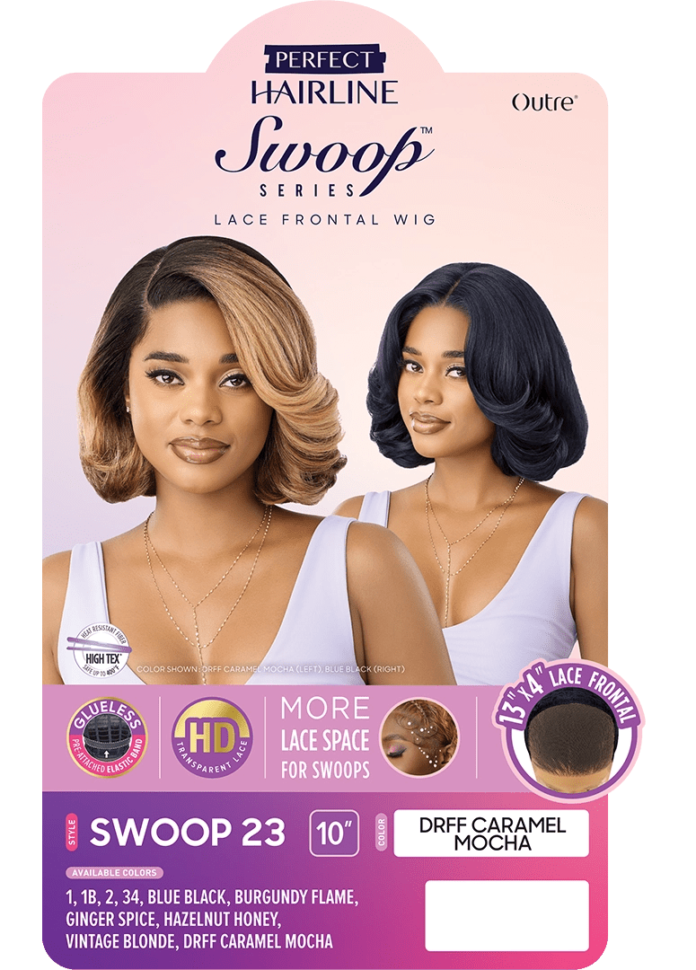 Outre Perfect Hairline Synthetic Lace Wig โ Swoop23 10" - Beauty Exchange Beauty Supply