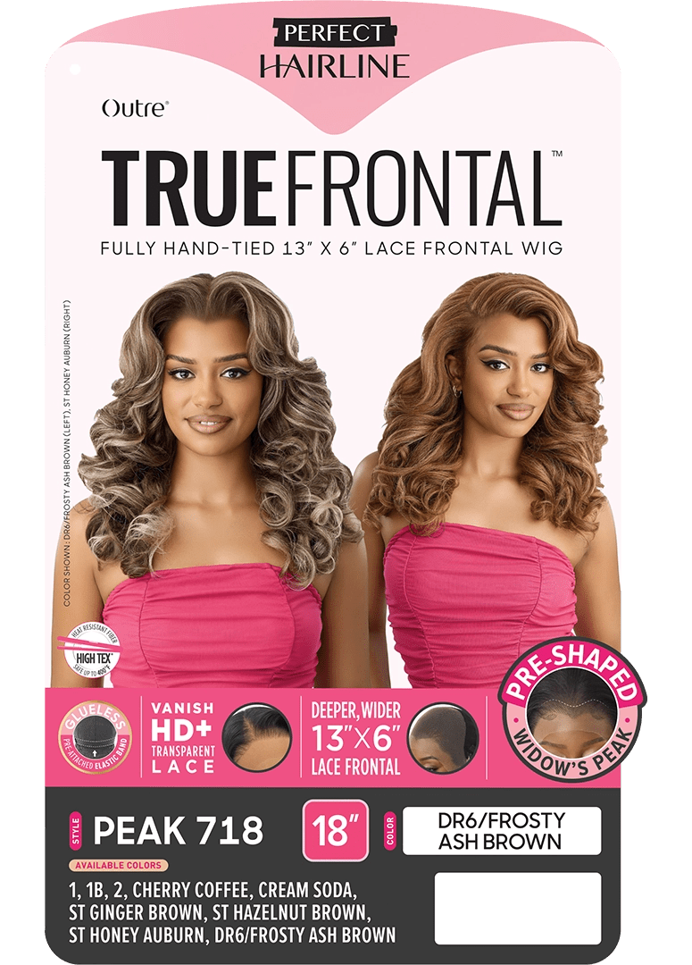 Outre Perfect Hairline True Frontal 13x6 HD Lace Front Wig - Peak 718 - Beauty Exchange Beauty Supply